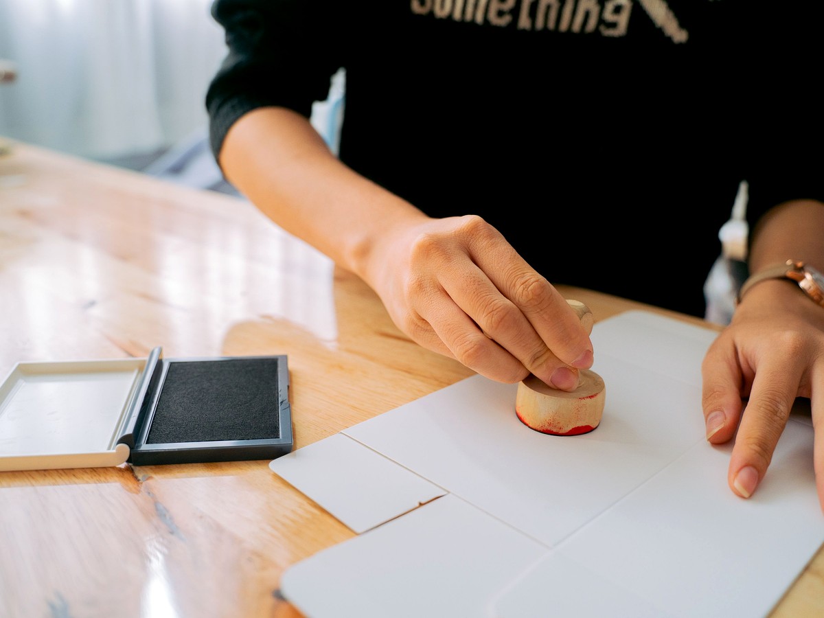 Professional document processing and stamping
